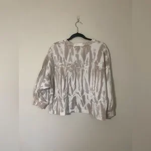 Banana Republic Tops Banana Republic Beige White Tie Dye